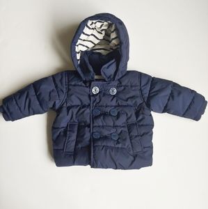 Sold...Gap ColdControl Max Peacoat Puffer 0-6 mo